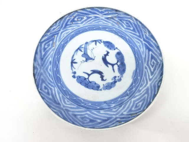 ys7251367; 染付 山水 小皿 5客揃